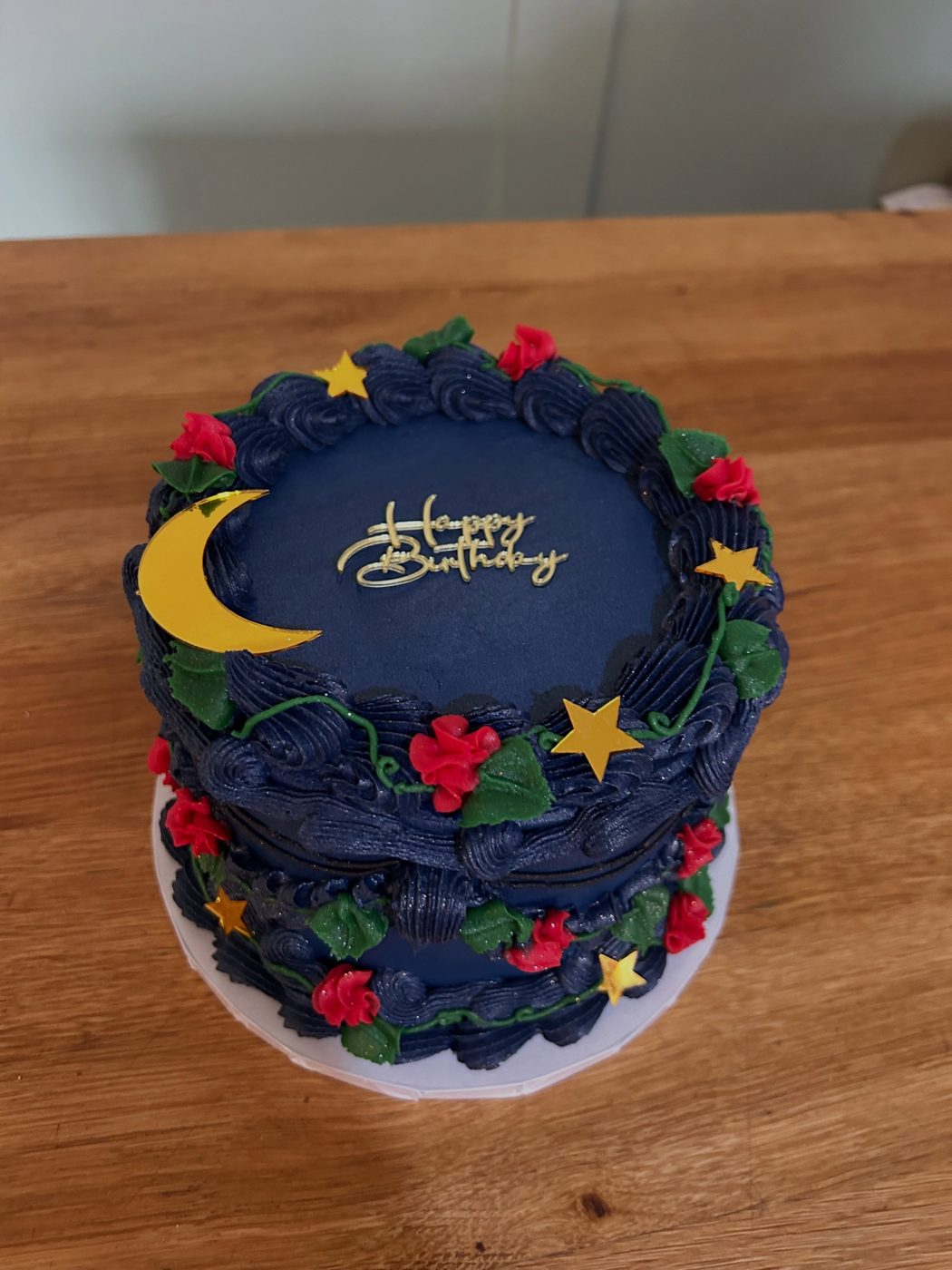 Bookish themed celebration cake by Baked by Angel